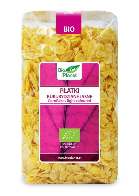 PŁATKI KUKURYDZIANE JASNE BEZ DODATKU CUKRÓW BIO 250 g - BIO PLANET