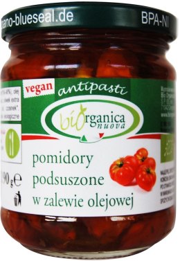 POMIDORY SUSZONE W OLEJU BIO 190 g (SŁOIK) - BIO ORGANICA ITALIA