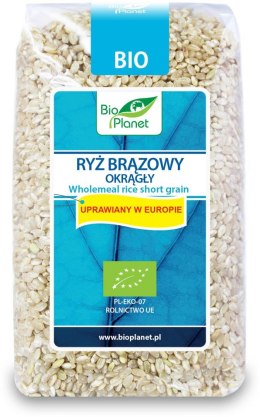 RYŻ BRĄZOWY OKRĄGŁY BIO 500 g - BIO PLANET