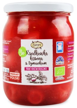 RZODKIEWKA KISZONA Z TYMIANKIEM BIO 500 g (250 g) - SĄTYRZ