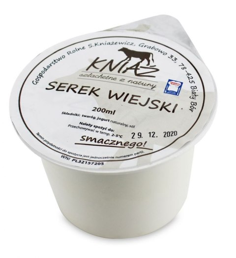 SEREK WIEJSKI BIO 200 ml - EKO KNIAŹ (NA ZAMÓWIENIE)