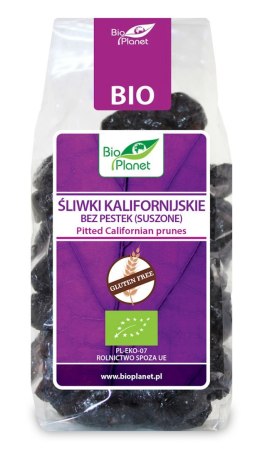 ŚLIWKI KALIFORNIJSKIE SUSZONE BEZGLUTENOWE BIO 200 g - BIO PLANET