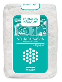 SÓL KŁODAWSKA DROBNO MIELONA BEZGLUTENOWA 600 g - CRYSTALLINE PLANET