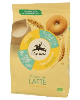 CIASTKA MLECZNE Z OLIWĄ Z OLIWEK EXTRA VIRGIN (14 %) BIO 250 g - ALCE NERO