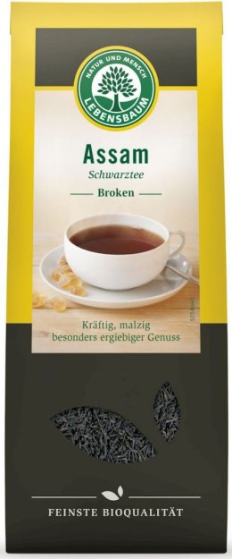 HERBATA CZARNA ASSAM LIŚCIASTA BIO 100 g - LEBENSBAUM