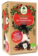 HERBATKA BOMBA WITAMINOWA PIRAMIDKI BIO (15 x 3 g) 45 g - DARY NATURY