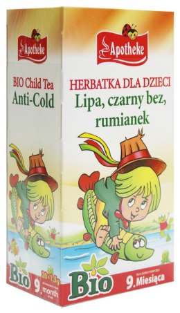 HERBATKA DLA DZIECI - LIPA I RUMIANEK BIO (20 x 1,5 g) 30 g -APOTHEKE