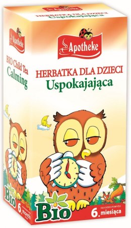 HERBATKA DLA DZIECI - MELISA, MIĘTA I RUMIANEK PO 6 MIESIĄCU BIO (20 x 1,5 g) 30 g - APOTHEKE