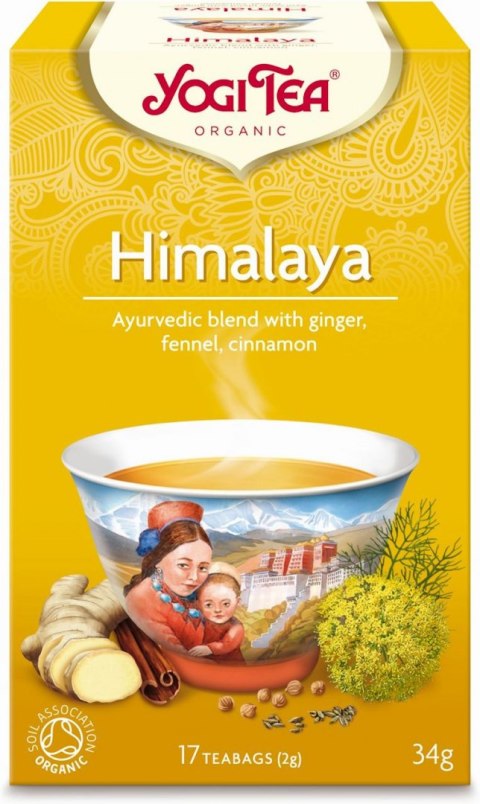 HERBATKA HIMALAYA BIO (17 x 2 g) 34 g - YOGI TEA