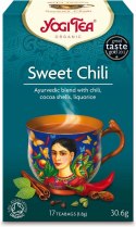 HERBATKA SŁODKIE CHILI (SWEET CHILI) BIO (17 x 1,8 g) 30,6 g - YOGI TEA