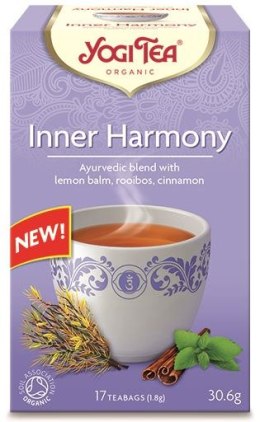 HERBATKA WEWNĘTRZNA HARMONIA (INNER HARMONY) BIO (17 x 1,8 g) 30,6 g - YOGI TEA