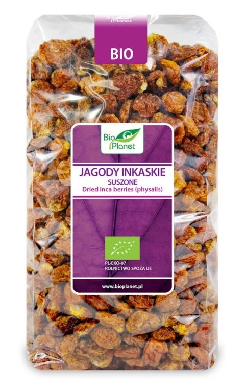 JAGODY INKASKIE SUSZONE BIO 1 kg - BIO PLANET