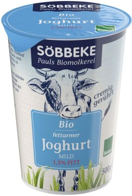 JOGURT NATURALNY 1,5 % BIO 500 g - SOBBEKE