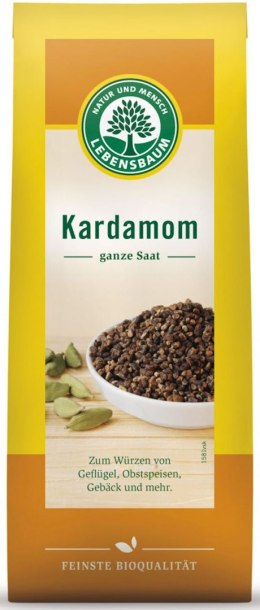 KARDAMON ZIARNO BIO 50 g - LEBENSBAUM