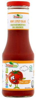 KETCHUP BEZ OCTU DLA DZIECI BEZGLUTENOWY BIO 315 g - PRIMAVIKA (BIO KIDS)