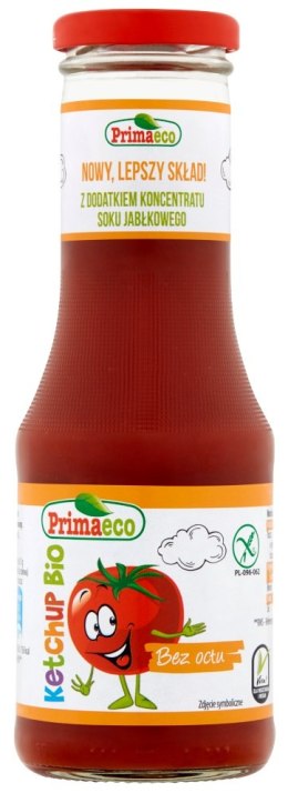 KETCHUP BEZ OCTU DLA DZIECI BEZGLUTENOWY BIO 315 g - PRIMAVIKA (PRIMAECO) (BIO KIDS)