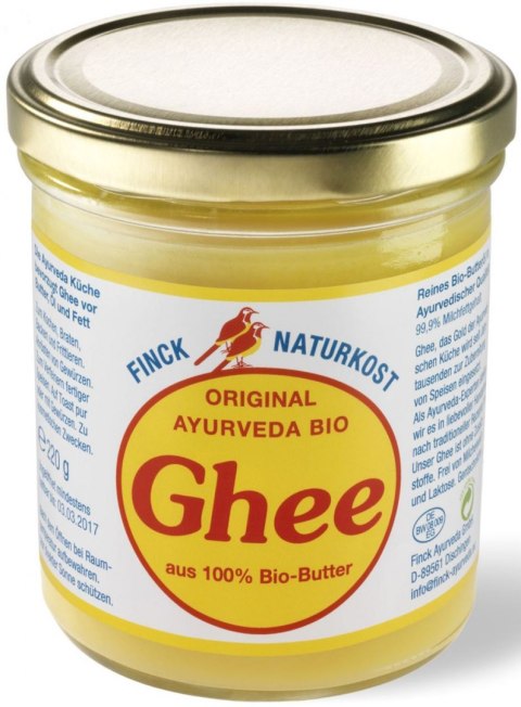 MASŁO KLAROWANE GHEE BIO 220 g - FINCK AYURVEDA