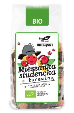 MIESZANKA STUDENCKA Z ŻURAWINĄ BIO 150 g - BIO PLANET