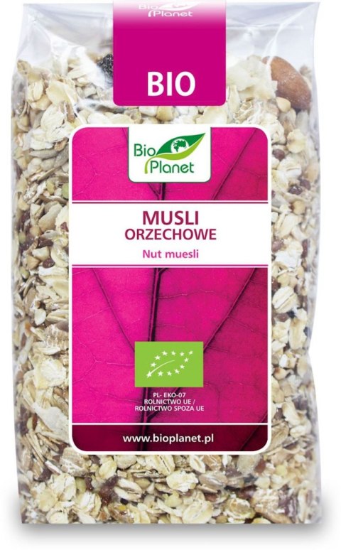 MUSLI ORZECHOWE BIO 300 g - BIO PLANET