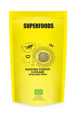 NASIONA KONOPI ŁUSKANE BIO 600 g - BIO PLANET