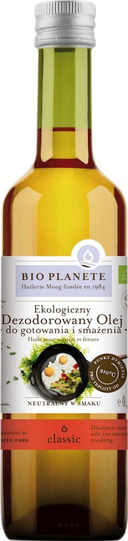 OLEJ DO GOTOWANIA I SMAŻENIA BIO 500 ml - BIO PLANETE