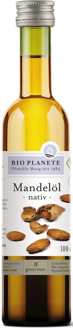 OLEJ MIGDAŁOWY TŁOCZONY NA ZIMNO BIO 100 ml - BIO PLANETE