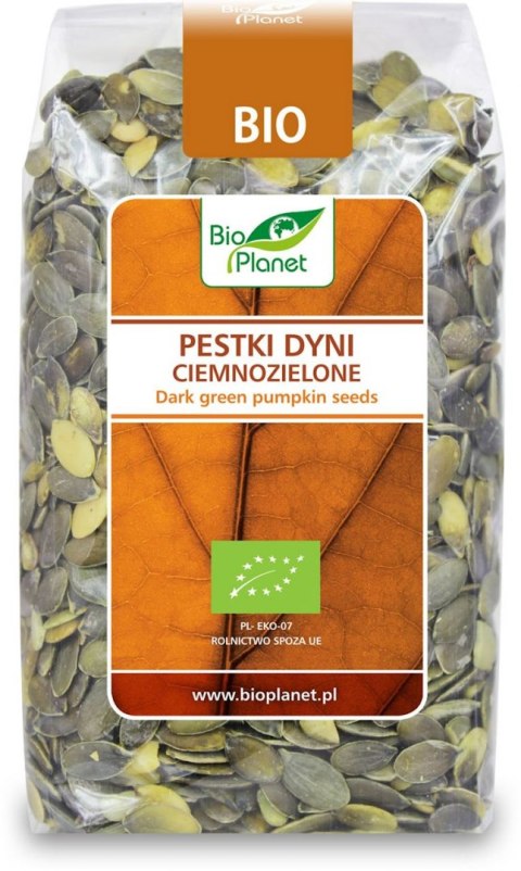 PESTKI DYNI CIEMNOZIELONE BIO 350 g - BIO PLANET