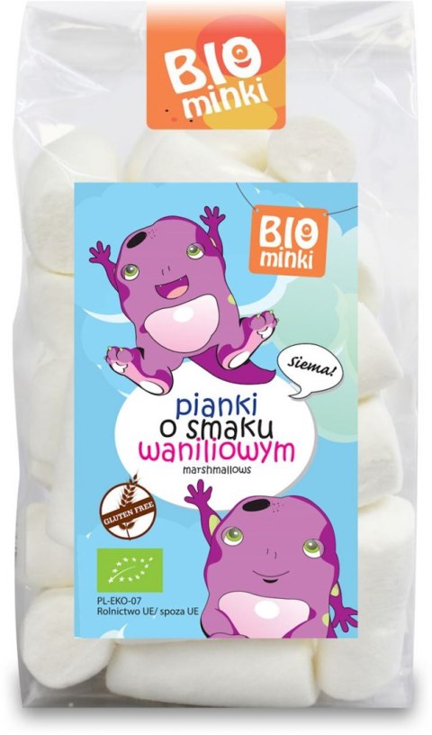 PIANKI O SMAKU WANILIOWYM BEZGLUTENOWE BIO 100 g - BIOMINKI