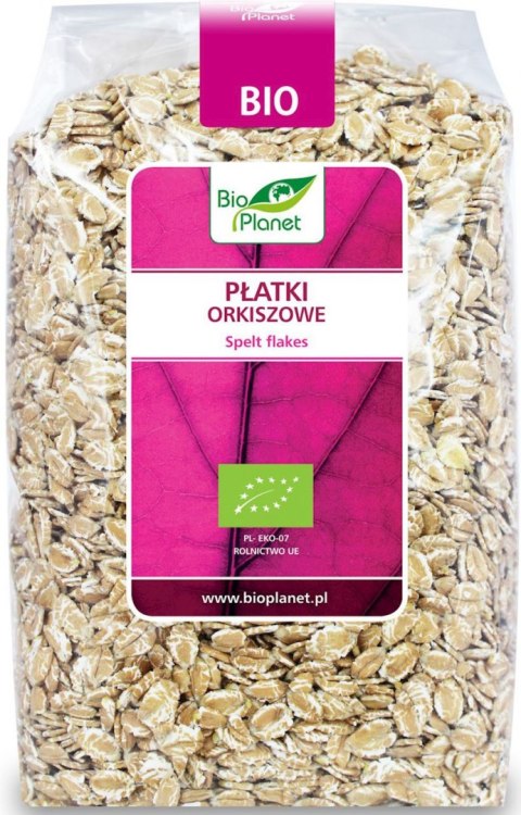 PŁATKI ORKISZOWE BIO 600 g - BIO PLANET