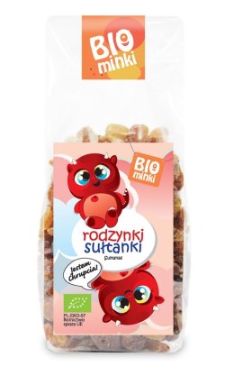 RODZYNKI SUŁTANKI BEZGLUTENOWE BIO 150 g - BIOMINKI