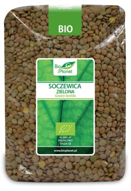 SOCZEWICA ZIELONA BIO 1 kg - BIO PLANET