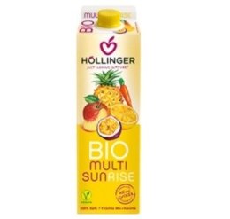 SOK WIELOOWOCOWY Z SOKIEM Z MARCHWI (MULTI SUNRISE) BIO 1 L - HOLLINGER