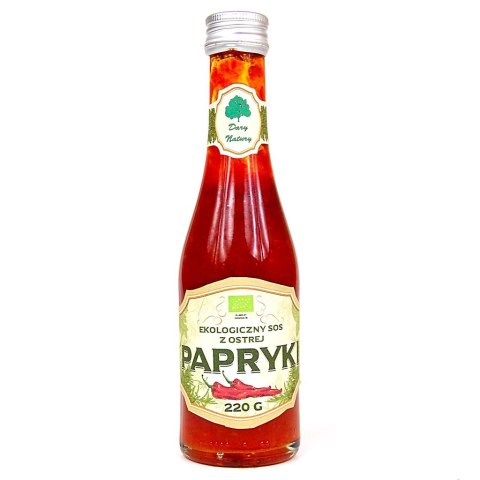 SOS Z OSTREJ PAPRYKI CHILI BIO 220 g - DARY NATURY