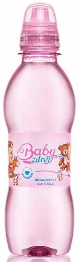 WODA ŹRÓDLANA NIEGAZOWANA GIRL 250 ml - AQUA EAST (BABY ZDRÓJ)