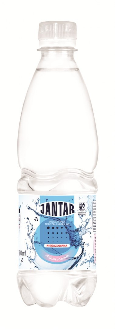 WODA ŹRÓDLANA ŚREDNIOZMINERALIZOWANA NIEGAZOWANA 500 ml - JANTAR