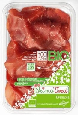 SZYNKA WOŁOWA DOJRZEWAJĄCA (BRESAOLA) PLASTRY BEZGLUTENOWA BIO 70 g - PRIMAVERA