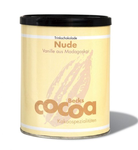 CZEKOLADA DO PICIA WANILIOWA FAIR TRADE BEZGLUTENOWA BIO 250 g - BECKS COCOA