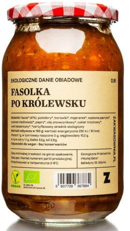 FASOLKA PO KRÓLEWSKU Z BOROWIKAMI BIO 900 ml - DELIKATNA