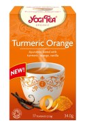 HERBATKA KURKUMA POMARAŃCZA (TURMERIC ORANGE) BIO (17 x 2 g) 34 g - YOGI TEA