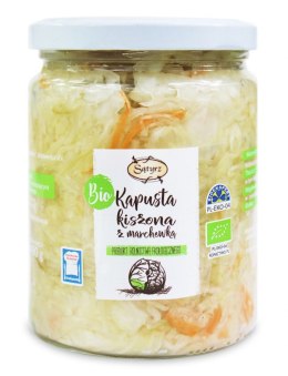 KAPUSTA KISZONA Z MARCHEWKĄ BIO 450 g - SĄTYRZ