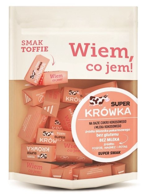 KRÓWKI TOFFI BEZMLECZNE BEZGLUTENOWE BIO 150 g - ME GUSTO (SUPER KRÓWKA)