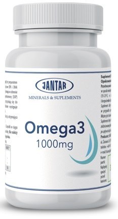 OMEGA-3 (1000 mg) 90 KAPSUŁEK - JANTAR