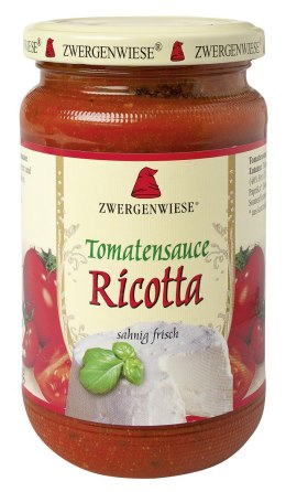 SOS POMIDOROWY Z RICOTTĄ BEZGLUTENOWY BIO 340 ml - ZWERGENWIESE