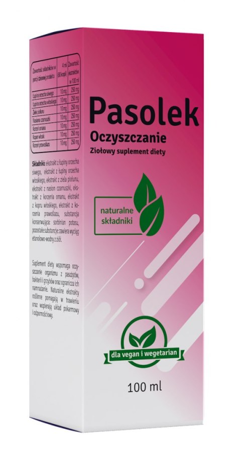 SUPLEMENT DIETY PASOLEQ KROPLE 100 ml - PASOLEQ