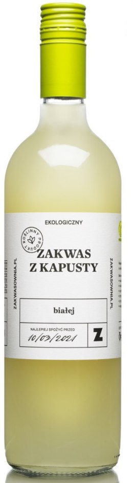 ZAKWAS Z KAPUSTY BIAŁEJ BIO 700 ml - DELIKATNA