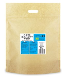 CUKIER TRZCINOWY JASNY BIO 5 kg - HORECA (BIO PLANET)