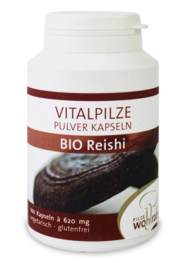 GRZYBY REISHI BIO (500 mg) 100 KAPSUŁEK - PILZE WOHLRAB