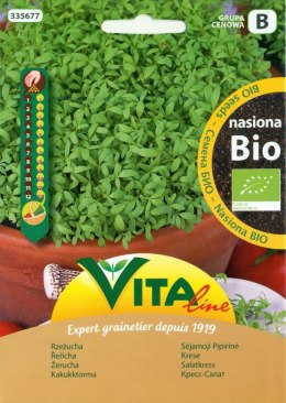 NASIONA RZEŻUCHY BIO NA KIEŁKI 4 g - VITA LINE (61293CIN0DP, 77594CIN0EP) (PRODUKT SEZONOWY)