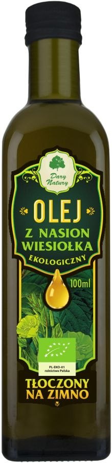 OLEJ Z WIESIOŁKA TŁOCZONY NA ZIMNO BIO 100 ml - DARY NATURY