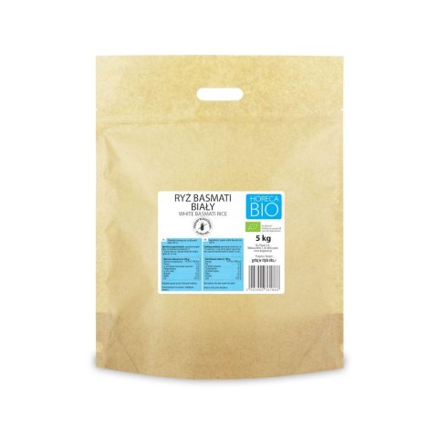 RYŻ BASMATI BIAŁY BEZGLUTENOWY BIO 5 kg - HORECA (BIO PLANET)